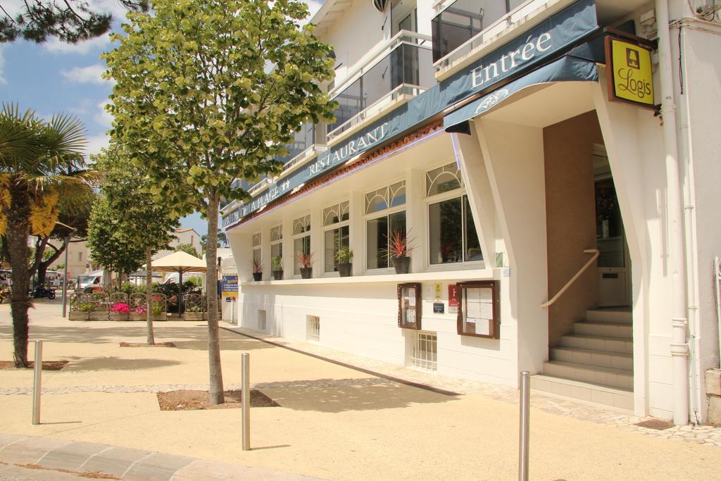 Hotel De La Plage Saint-Palais-sur-Mer Exterior foto